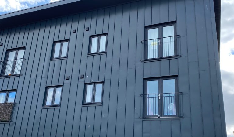 Euroclad on building